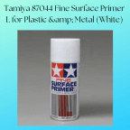 Tamiya 87044 Fine Surface Primer L for Plastic & Metal (White)