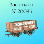 Bachmann Branchline 37-2009K 7 Plank Fixed End Wagon in 'Thomas Hunter Ltd' Promotional Bauxite Livery - Collectors Club Model 2009 - Pre-Loved , Weathered