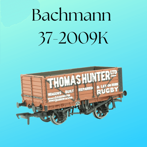 Bachmann Branchline 37-2009K 7 Plank Fixed End Wagon in 'Thomas Hunter Ltd' Promotional Bauxite Livery - Collectors Club Model 2009 - Pre-Loved , Weathered