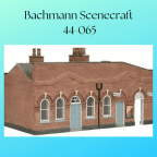 Bachmann Scenecraft 44-065 March Station Waiting Room with Lights