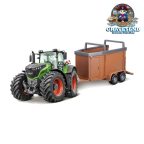 Burago 18-31652 Fendt 1050 Vario Tractor with Horse Box
