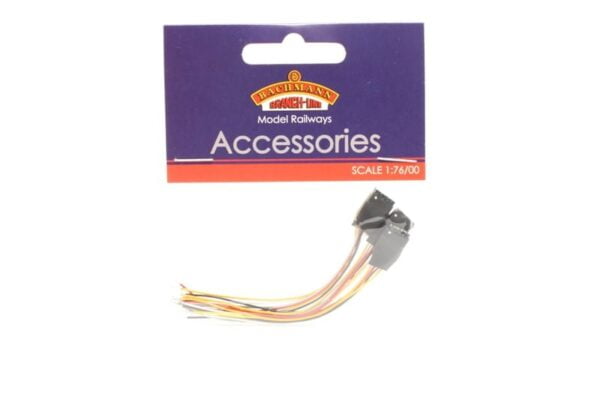 Bachmann 36-562 6 Pin Decoder Socket With Wiring Harness (x3)