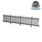 Model Railway Scenery LX011-OO Laser Cut Wrought Iron Railings (Spear Top)