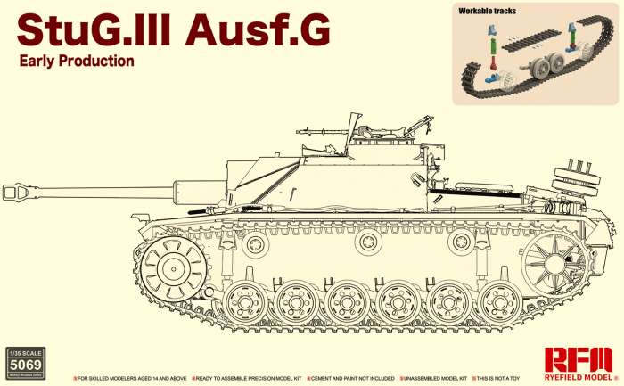 Ryefield Models RM5069 1/35 StuG.III Ausf.G Early Production