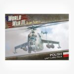 Team Yankee World War III 06P Polish Unit Card Pack