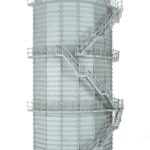 Bachmann 44-211 Low Relief Gasometer  (133 x 66 x 247mm)