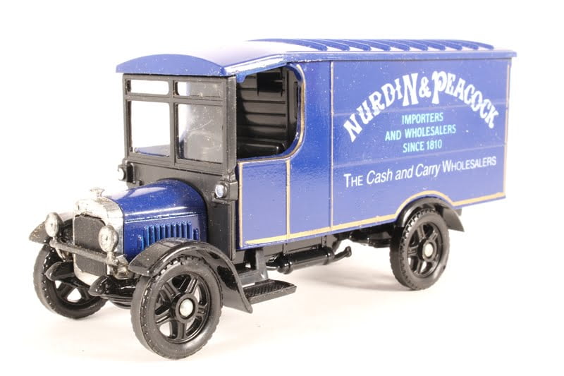 Corgi Classics 839 1929 Thornycroft Van - Nurdin & Peacocks - Pre Loved