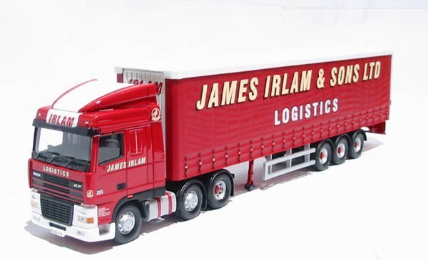 Corgi Haulers of Renown CC13231 1/50 DAF XF Curtainside James Irlam & Sons Ltd - Limited Edition
