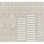 Busch N 7197 N Gauge Road Markings