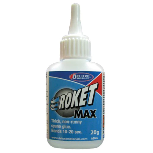Deluxe Materials AD45 Roket Max Cyanoacrylate Adhesive
