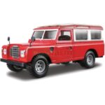 Burago 22063 Land Rover Series 11 1/24 red/white
