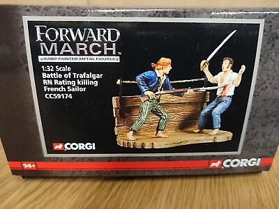 Corgi Forward March CC59174 132 scale Battle Of Trafalgar Royal Navy Rating Killing French Sailor - Image 2