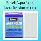 Revell Aqua No99 Metallic Aluminium (18ml)