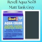 Revell Aqua No78 Matt Tank Grey (18ml)