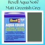 Revell Aqua No67 Matt Greenish Grey (18ml)