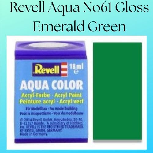 Revell Aqua No61 Gloss Emerald Green (18ml)