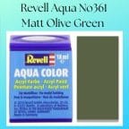 Revell Aqua No361 Matt Olive Green