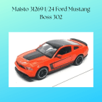 Maisto 31269 1/24 Ford Mustang Boss 302