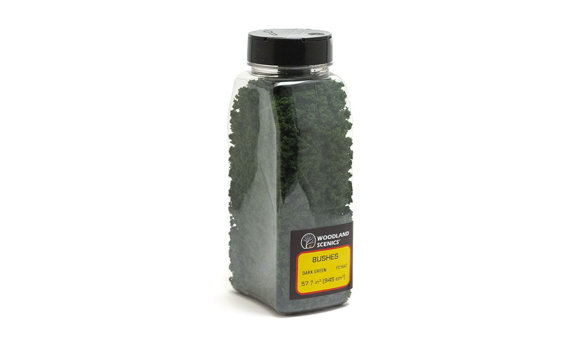 Woodland Scenics FC1647 Bushes Dark Green