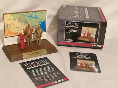 Corgi Forward March CC59192 132 scale Desert Storm King Fahd with Schwarzkopf & de la Billiere - Image 2