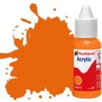 Humbrol Acrylic No. 18 Gloss Orange