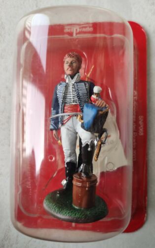 Figurine Cavalier Hussard Autrichien 1814 - Del Prado Fascicule 31 - Collection Cheval Et Cavalerie - Neuf