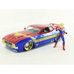 Jada 25322 1/24  Captain Marvel & 1979 Ford Mustang Mk 1