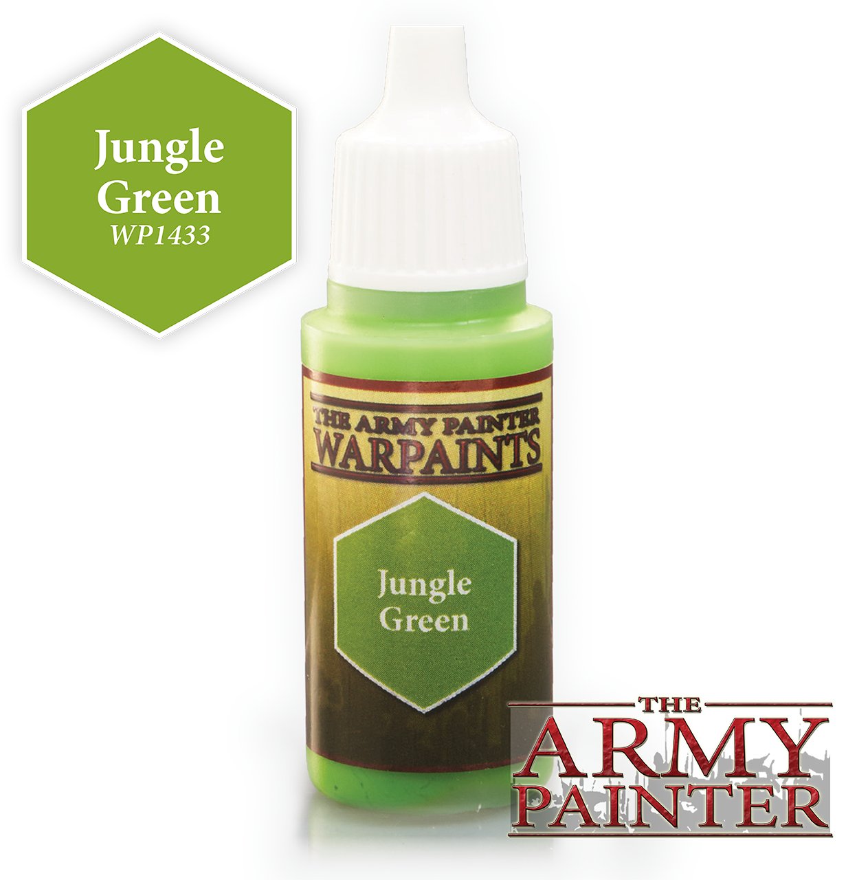 Army Painter WP1433 Acrylic Paint 'Jungle Green'