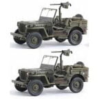 Dragon 60507 1/72 1/4 Ton 4 x 4 Truck with .30 cal MG U.S Army Western Front 1944