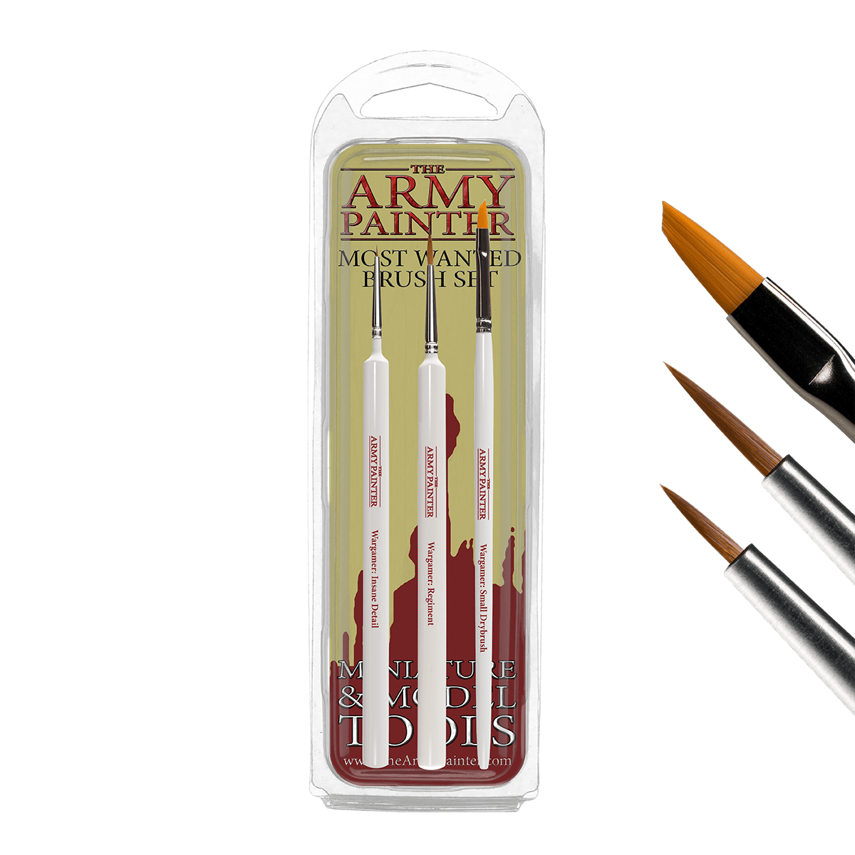 The Army Painter: Wargamers Most Wanted Brush Set main image 0