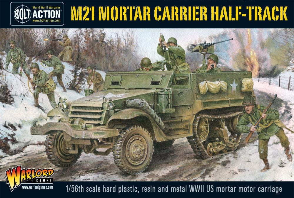 Bolt Action 28mm American M21 Mortar Carrier