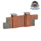 Hornby Skaledale R8979 Brick Walling (Gates & Piers)