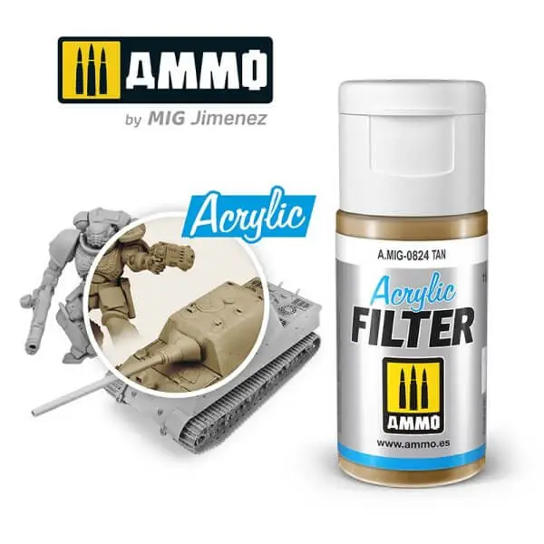 Mig 0824 Tan Acrylic Filter