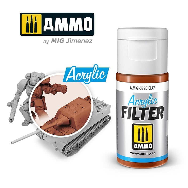Mig 0820 Clay Acrylic Filter
