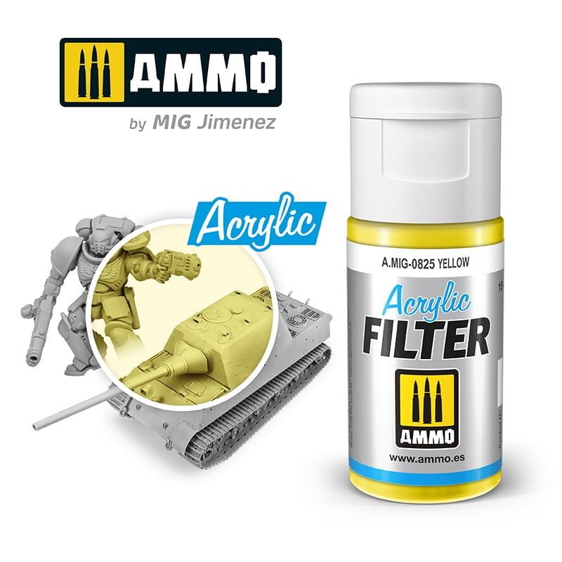 Mig 0825 Yellow Acrylic Filter
