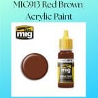 MIG913 RED BROWN BASE ACRYLIC PAINT