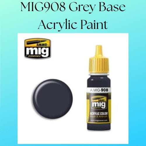 MIG908 GREY BASE ACRYLIC PAINT