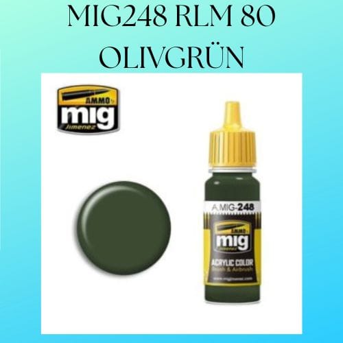 MIG248 RLM 80 OLIVGRÜN