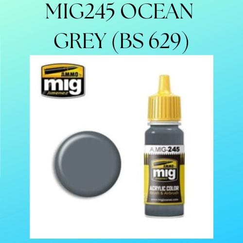 MIG245 OCEAN GREY (BS 629)
