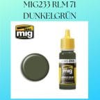 MIG233 RLM 71 DUNKELGRÜN