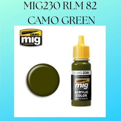 MIG230 RLM 82 CAMO GREEN