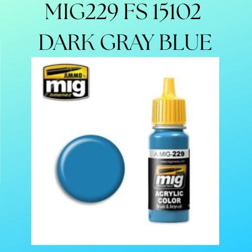 MIG229 FS 15102 DARK GRAY BLUE