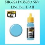 MIG224 FS35260 SKY LINE BLUE A II