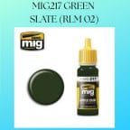 MIG217 GREEN SLATE (RLM 02)