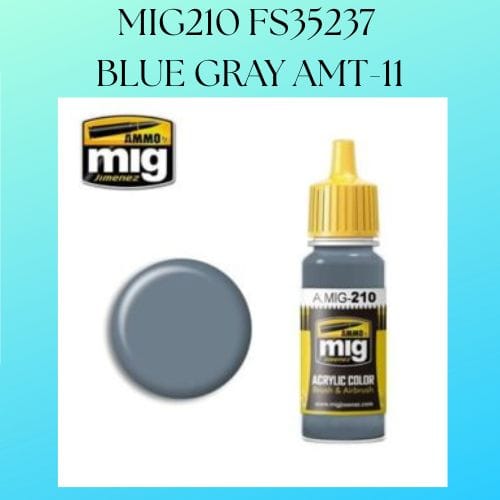 MIG210 FS35237 BLUE GRAY AMT-11