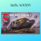 Airfix A01315V WWI Male Tank Mk.I