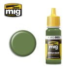 Mig 003 RAL 6011 RESEDAGRUN ACRYLIC PAINT