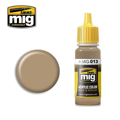 MIG013 RAL 8000 Gelbbraun