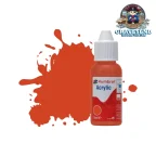 Humbrol Acrylic Dropper Bottle No132 Satin Red