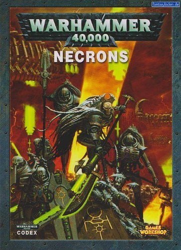 Games Workshop Warhammer 40K (5th Ed) Necrons Codex - Preloved